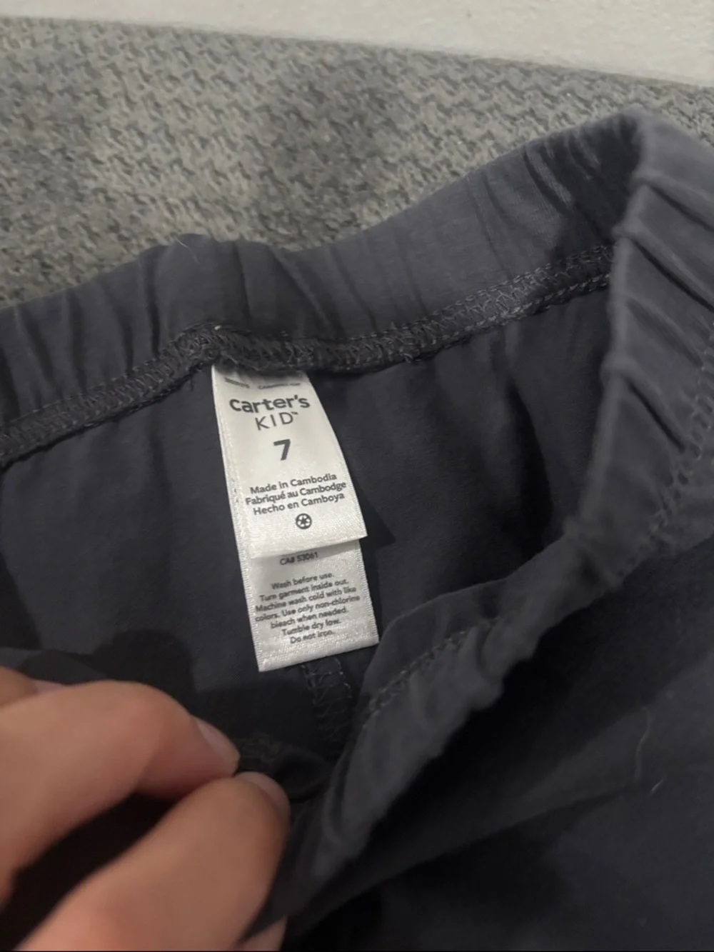 Carters grey leggings